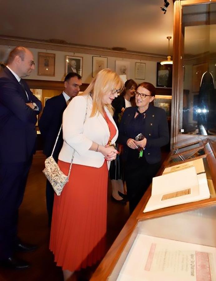 Malgorzata Gosiewska, Deputy Marshall of the Sejm for the Republic of Poland visited the PMA