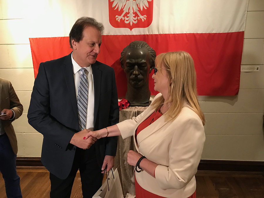 Malgorzata Gosiewska, Deputy Marshall of the Sejm for the Republic of Poland visited the PMA