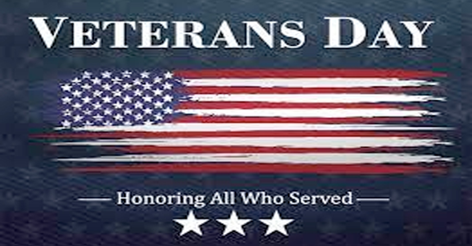 CLOSED: Veterans Day (Friday)